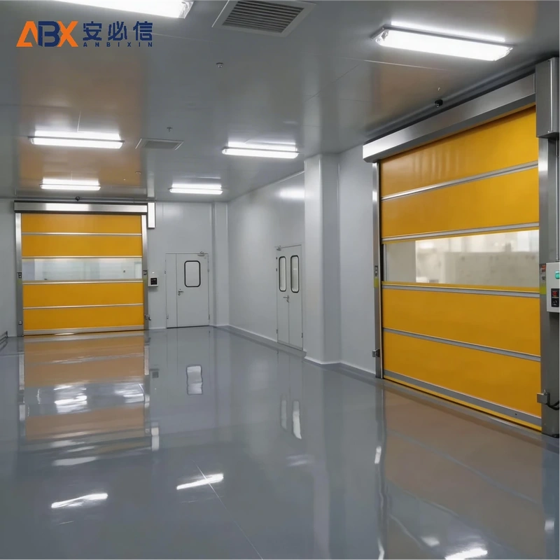 新星感应快速门项目案例｜安必信工业门厂家