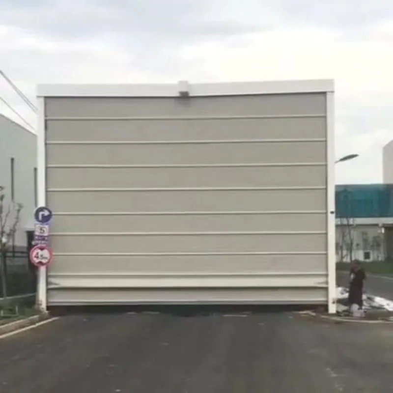 什么是车库用快速堆积门？堆积门工作原理介绍