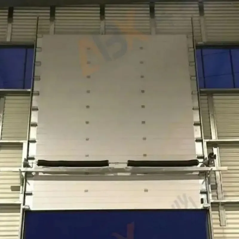 铝合金重力滑升门